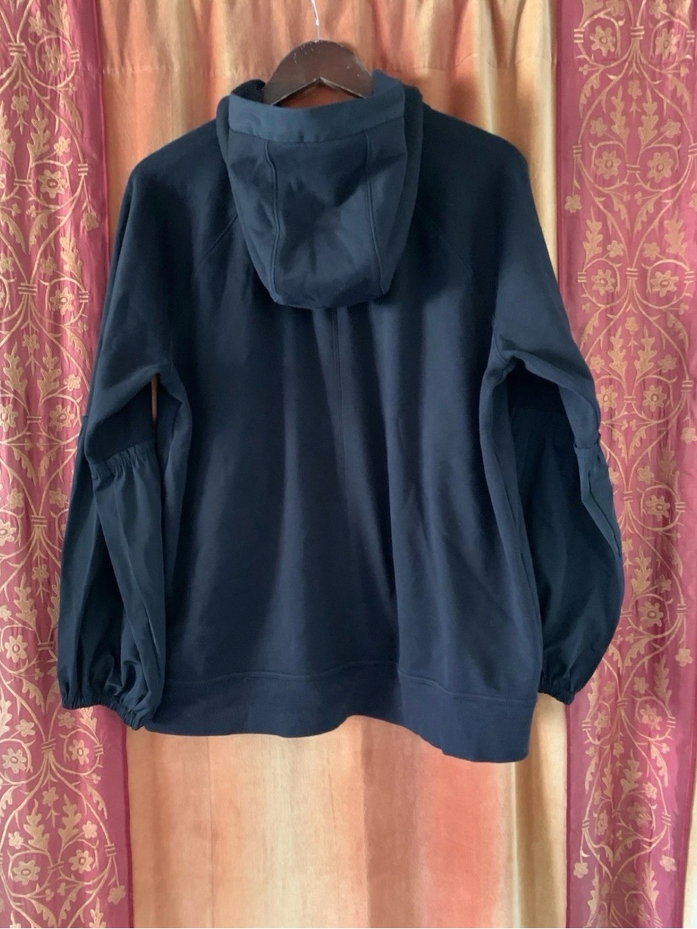Athleta Hooded Zip-Front Bomber Jacket on my way triumph - Picture 11 of 16